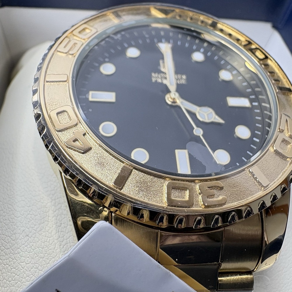 Invicta Montres Prestige Men's Gold/Black Watch 43mm MPW-0263 New In Box - Picture 7 of 10